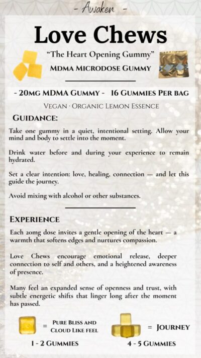 Love Chews Gummies (Citrus)