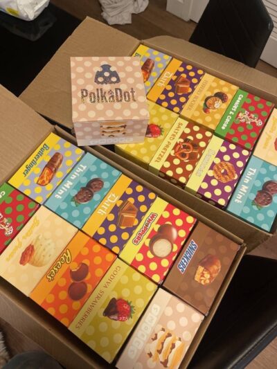 Buy Mushroom Belgian Chocolate (Polkadot)