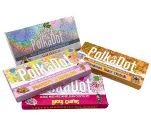 Magic Mushroom Belgian chocolate Bars