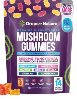Drops of Nature Mushroom Gummies