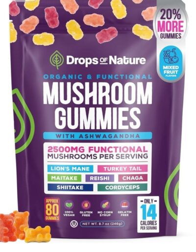 Drops of Nature Mushroom Gummies